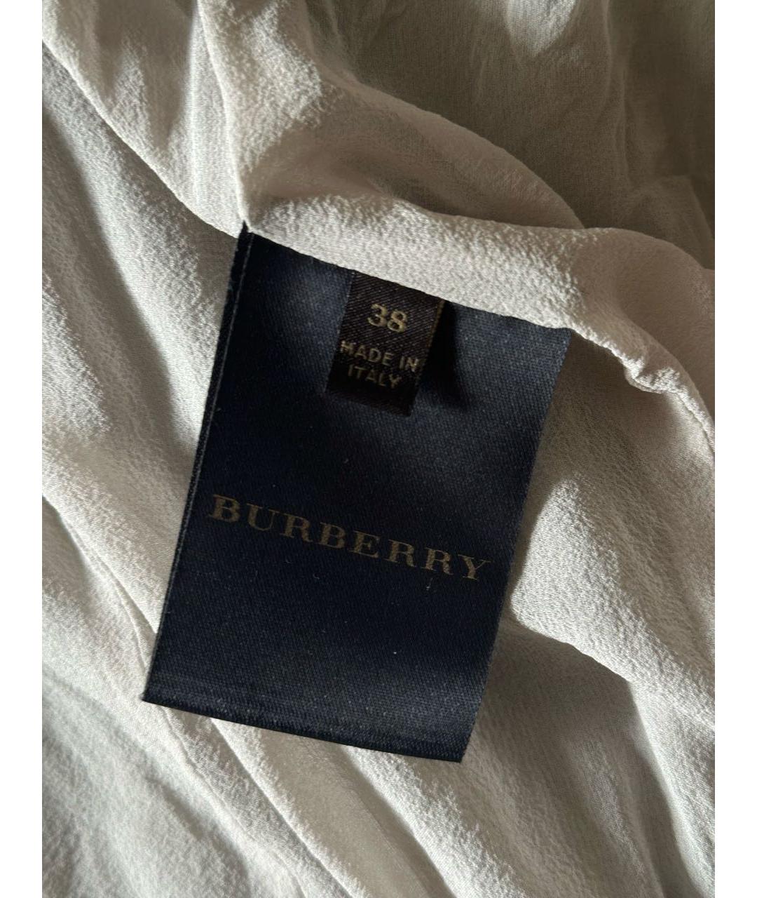 BURBERRY Антрацитовое ацетатное платье, фото 8