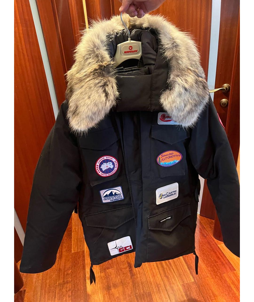 CANADA GOOSE Черная куртка, фото 8