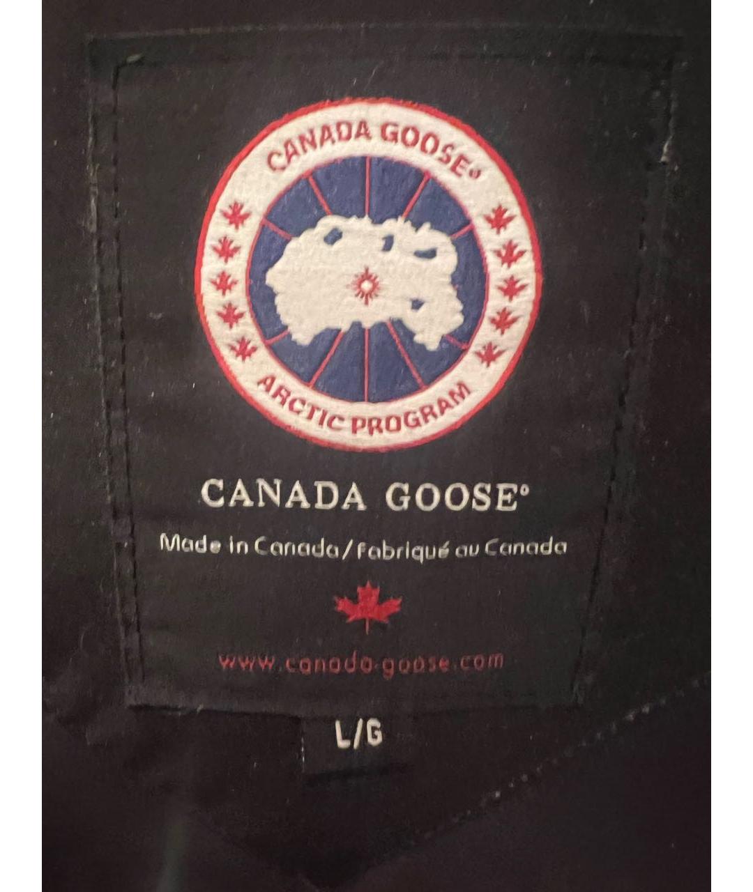 CANADA GOOSE Черная куртка, фото 5