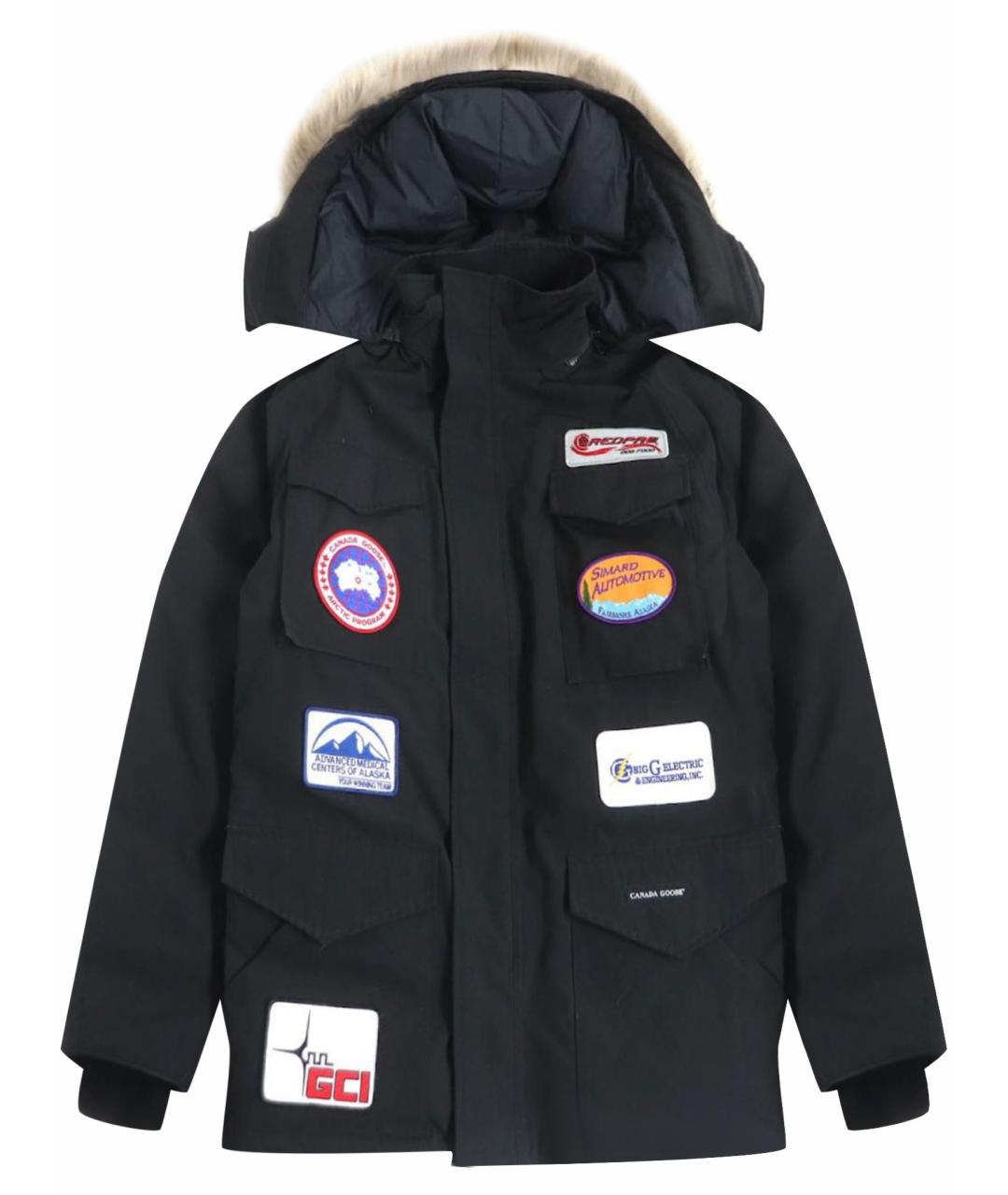 CANADA GOOSE Черная куртка, фото 1