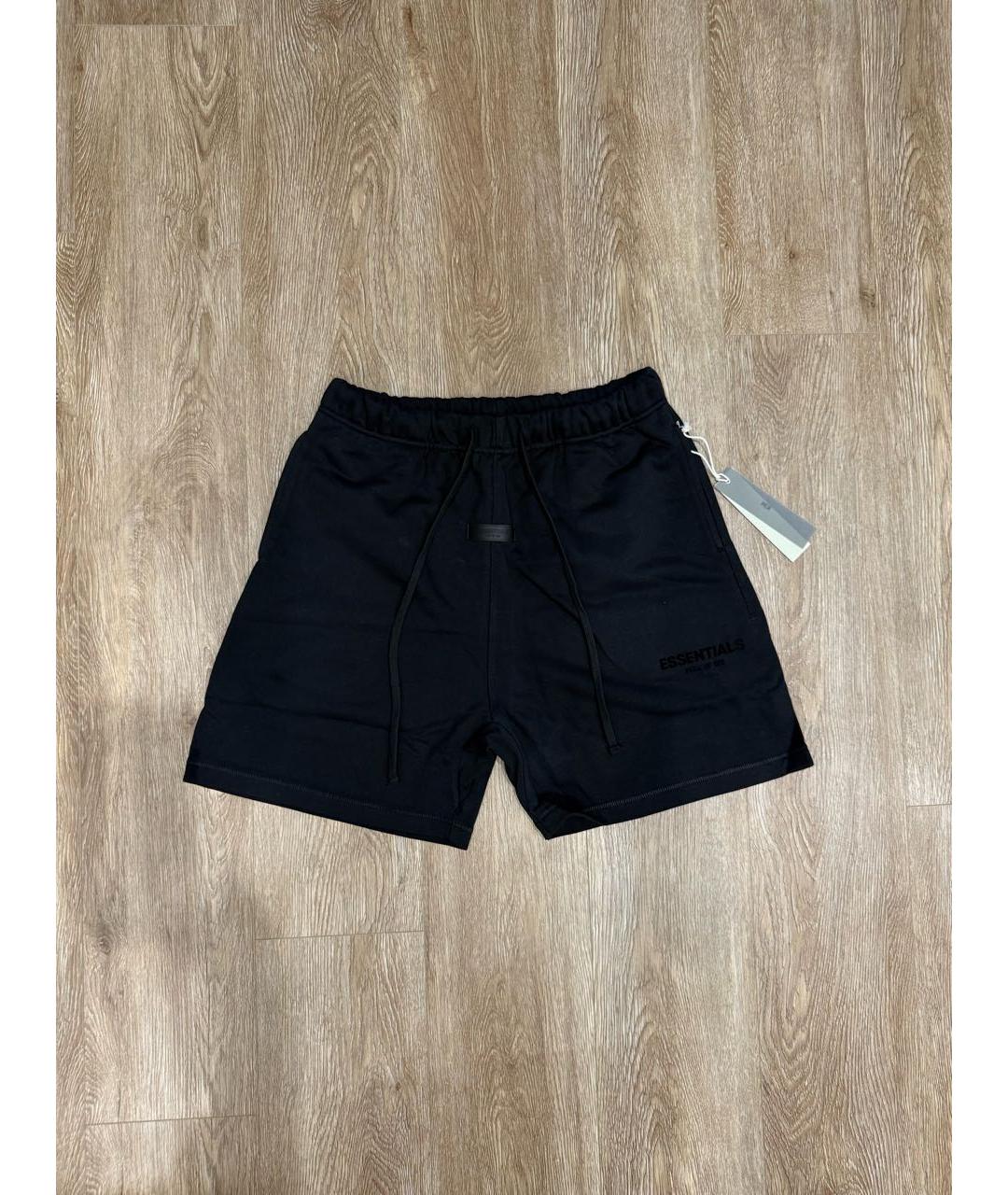 FEAR OF GOD ESSENTIALS Черные хлопковые шорты, фото 5