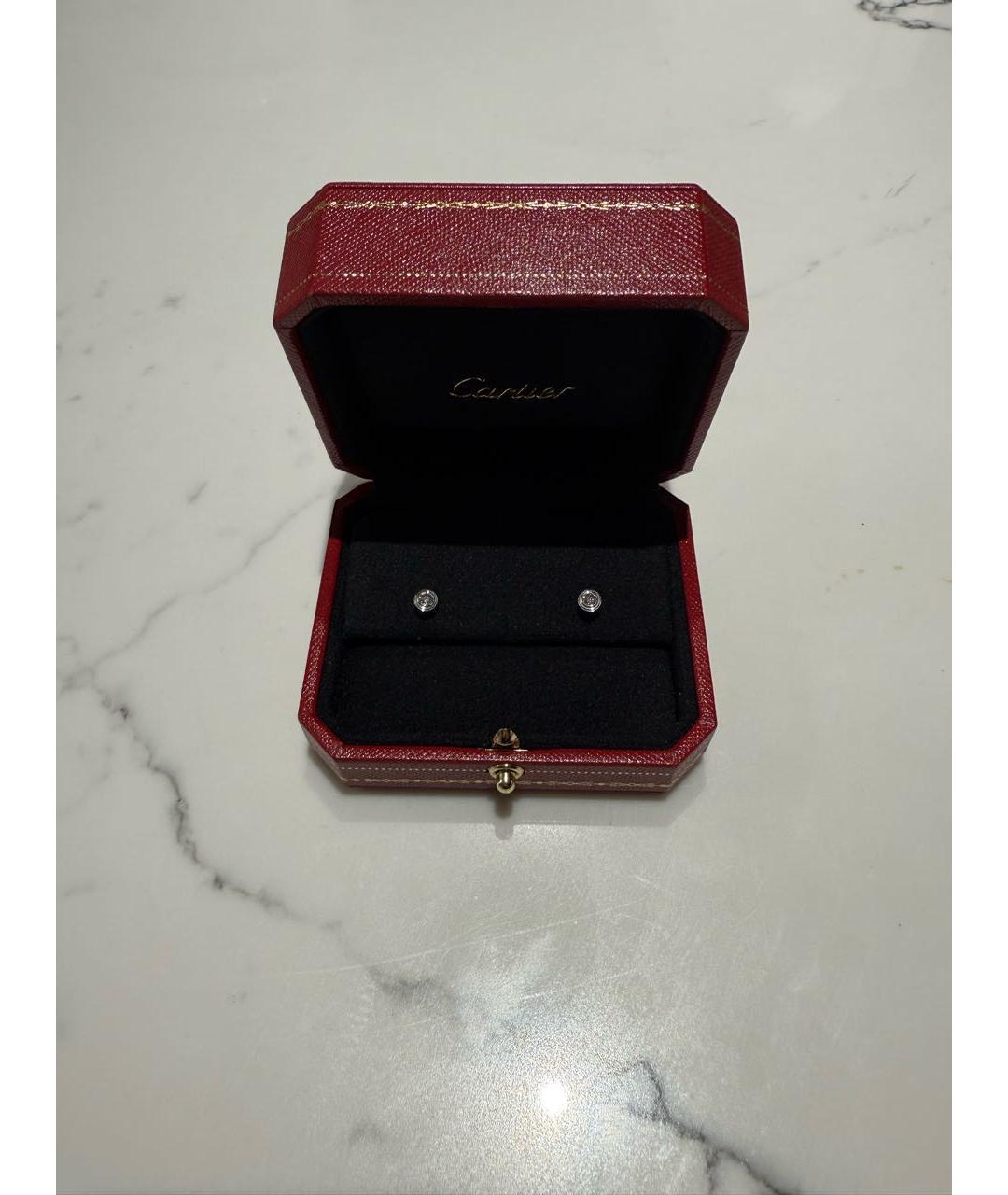 CARTIER Серьги из белого золота, фото 2