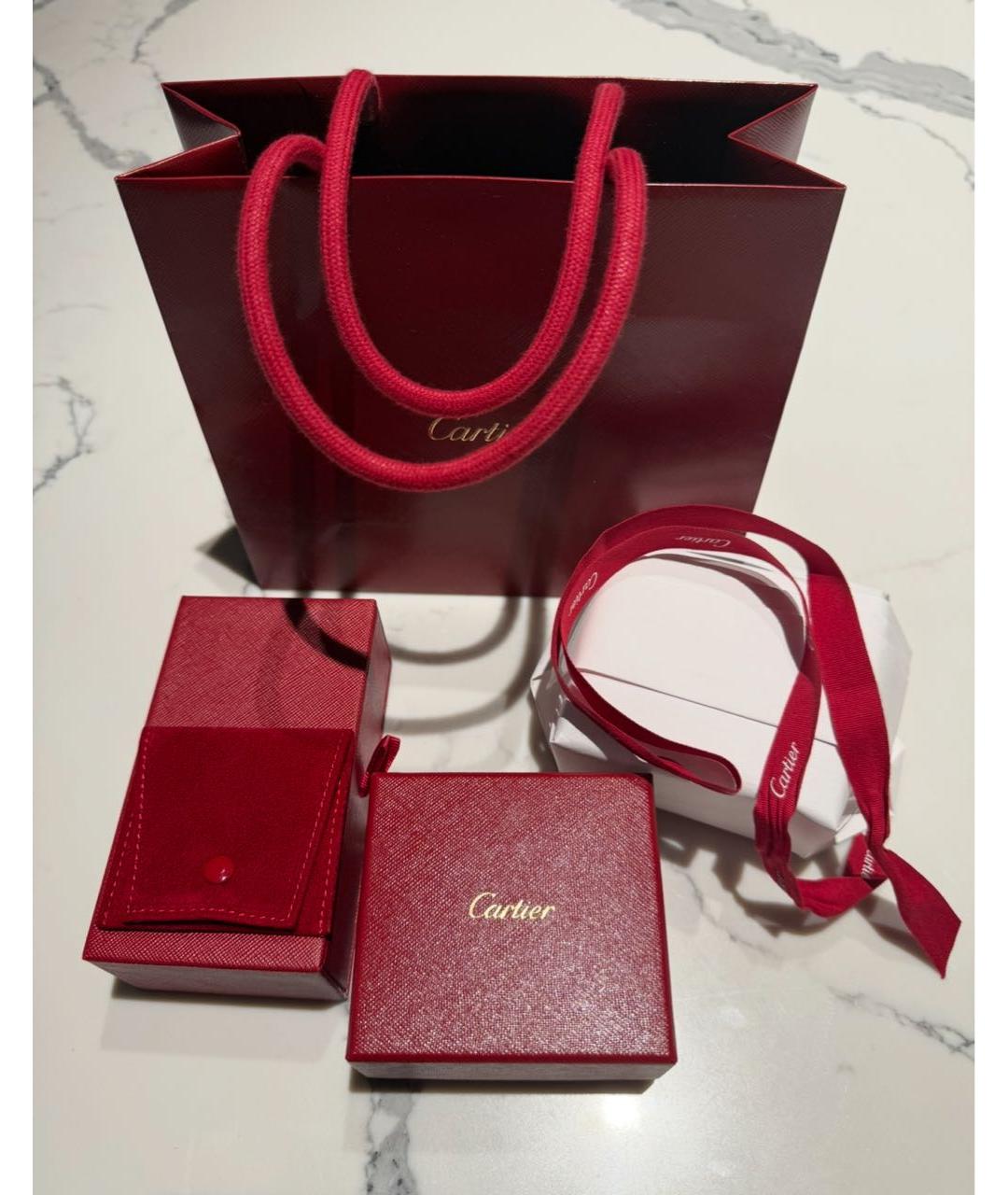 CARTIER Серьги из белого золота, фото 8
