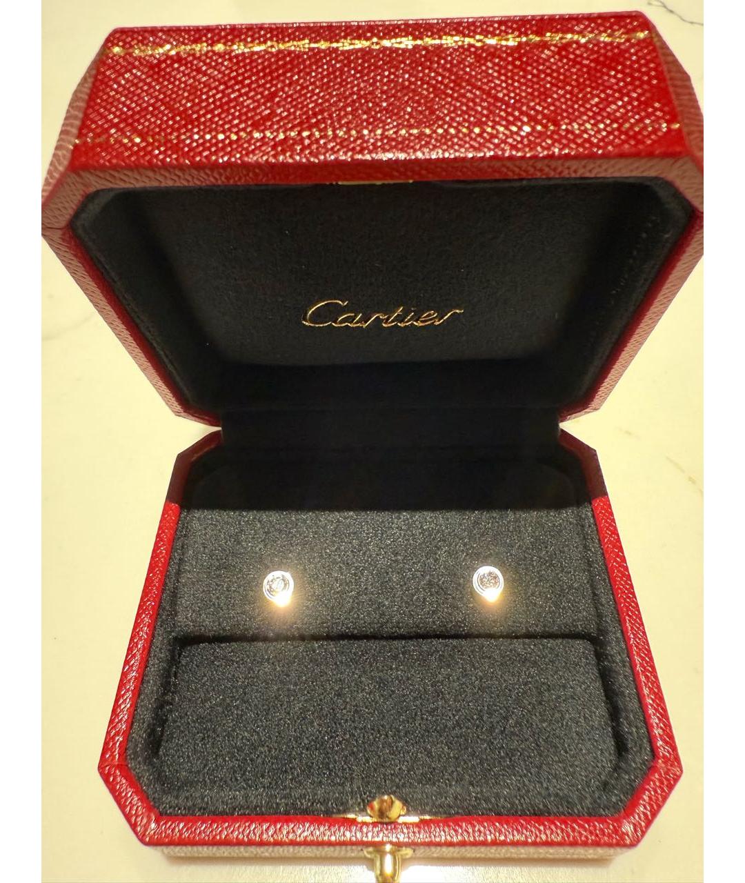 CARTIER Серьги из белого золота, фото 7