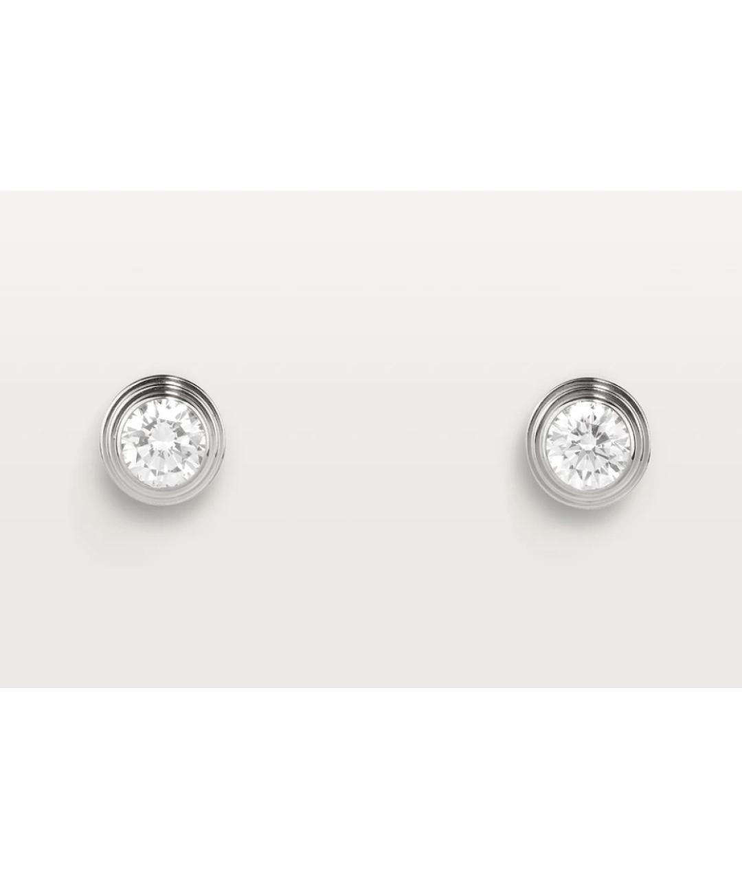 CARTIER Серьги из белого золота, фото 9