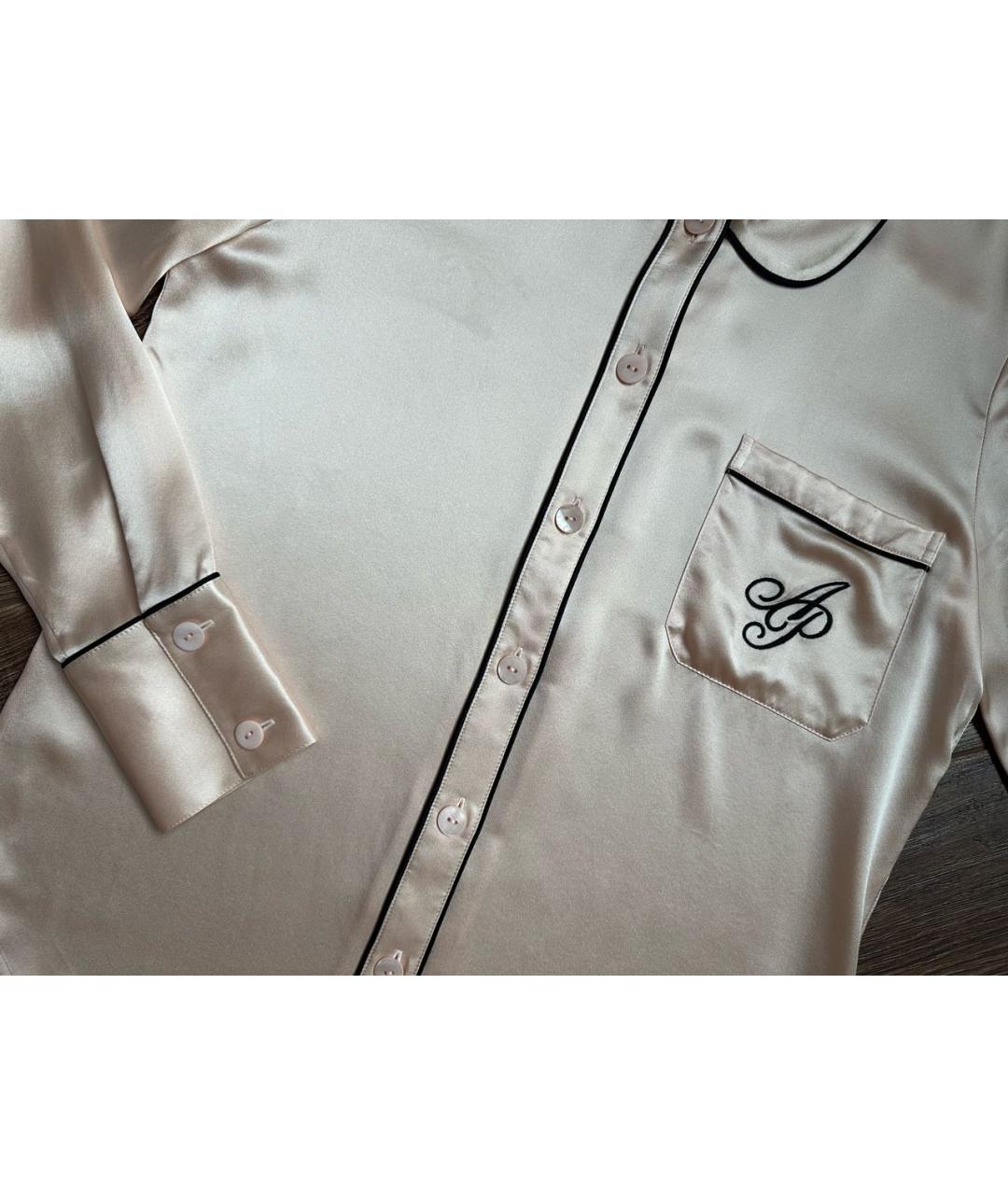 AGENT PROVOCATEUR Розовая шелковая пижама, фото 3