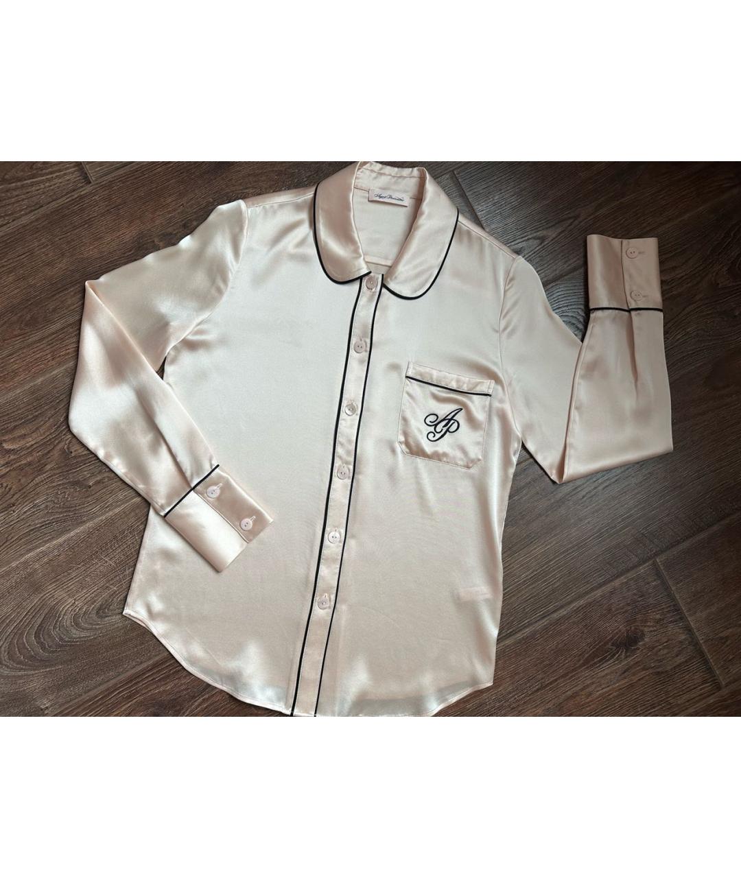 AGENT PROVOCATEUR Розовая шелковая пижама, фото 6