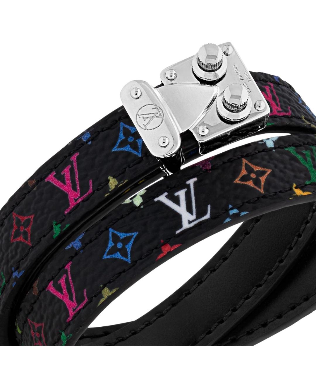 LOUIS VUITTON Черный браслет, фото 3