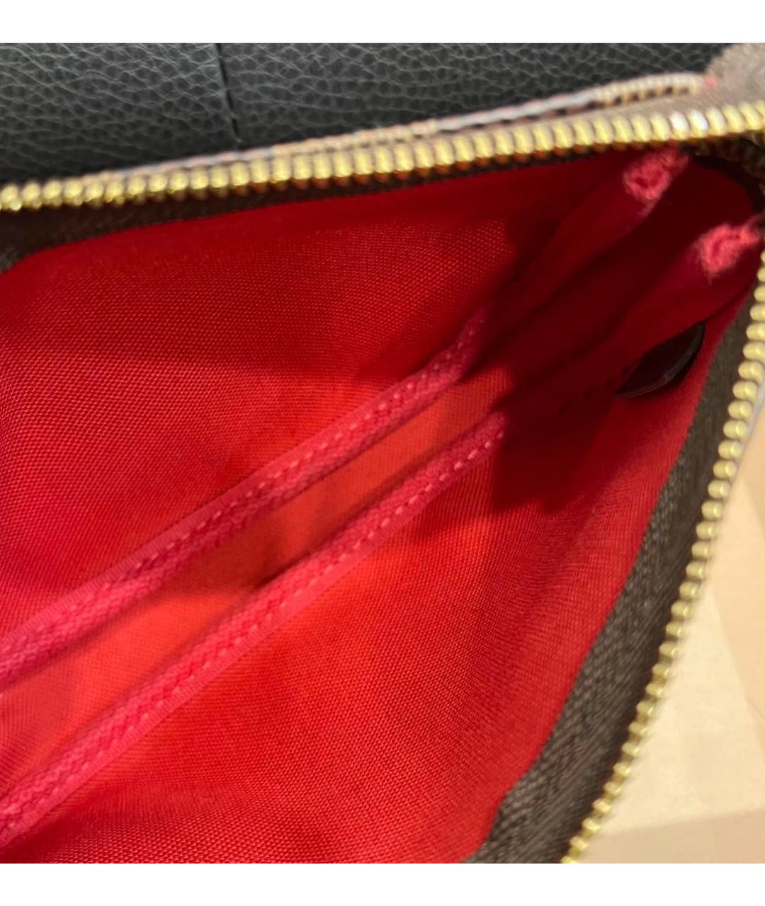 LOUIS VUITTON Коричневая сумка с короткими ручками, фото 5