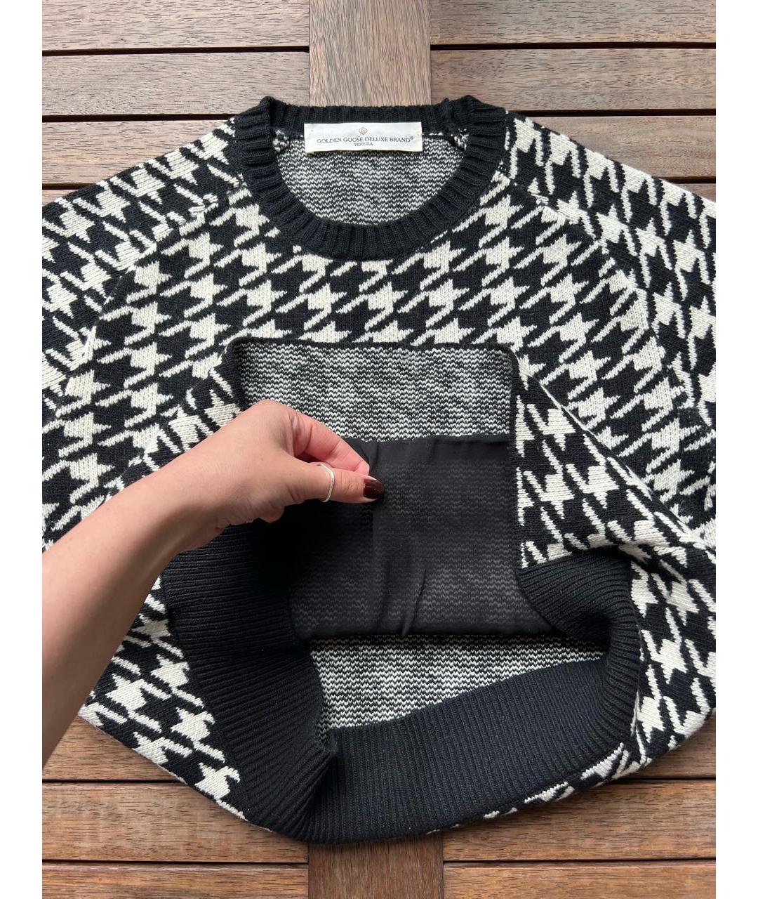 GOLDEN GOOSE DELUXE BRAND Белый шерстяной джемпер / свитер, фото 4