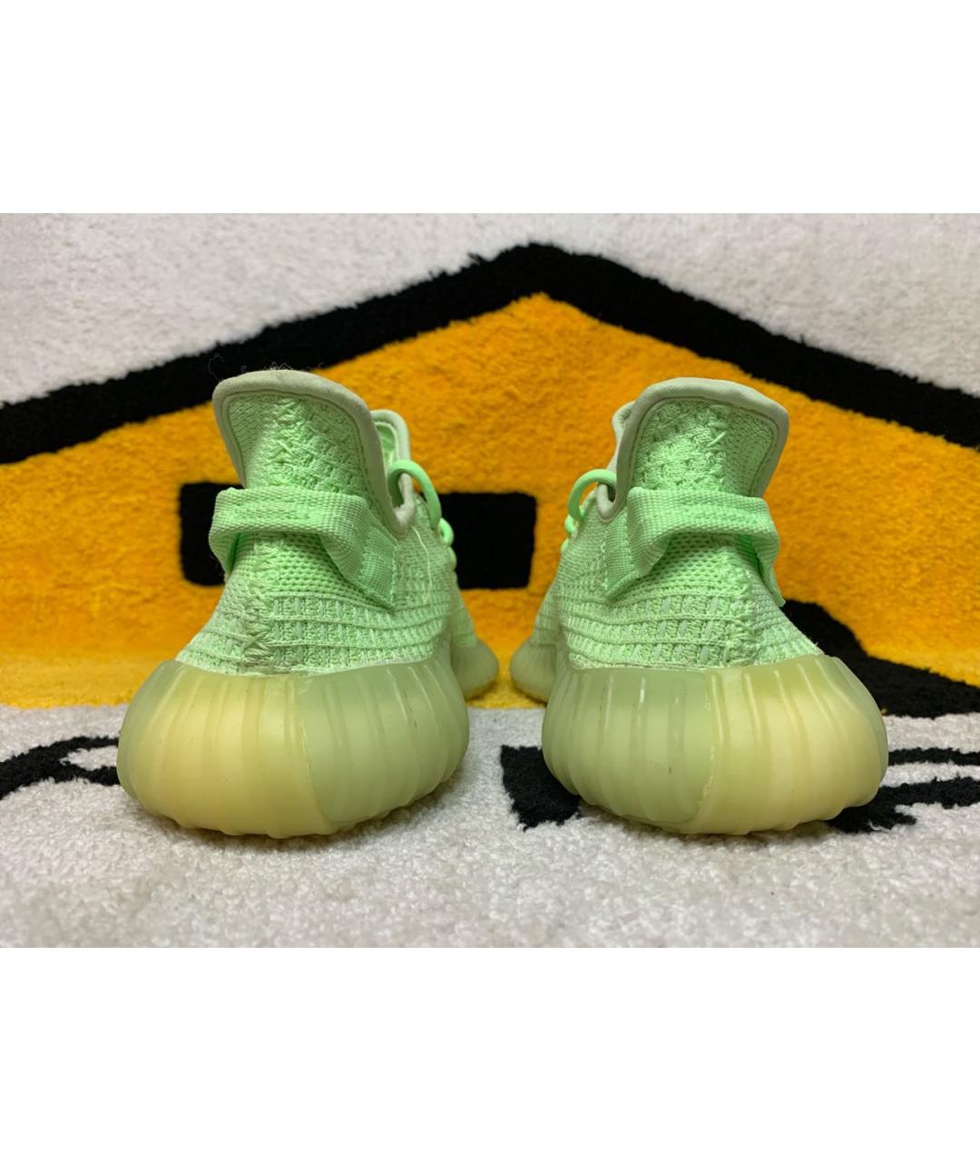ADIDAS YEEZY Салатовые кроссовки, фото 4