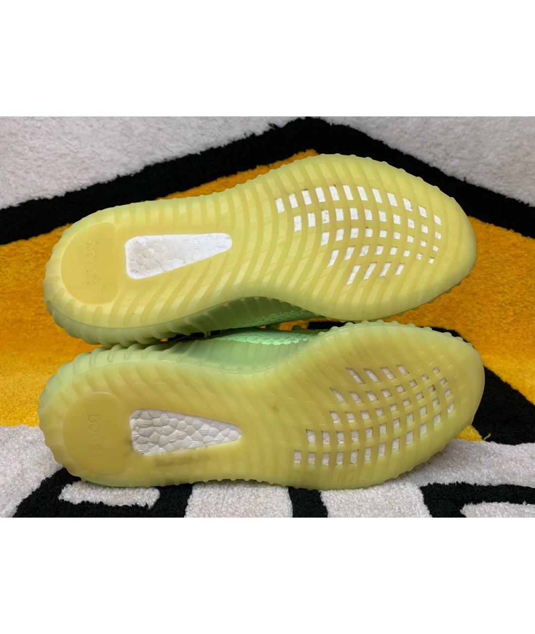 ADIDAS YEEZY Салатовые кроссовки, фото 6