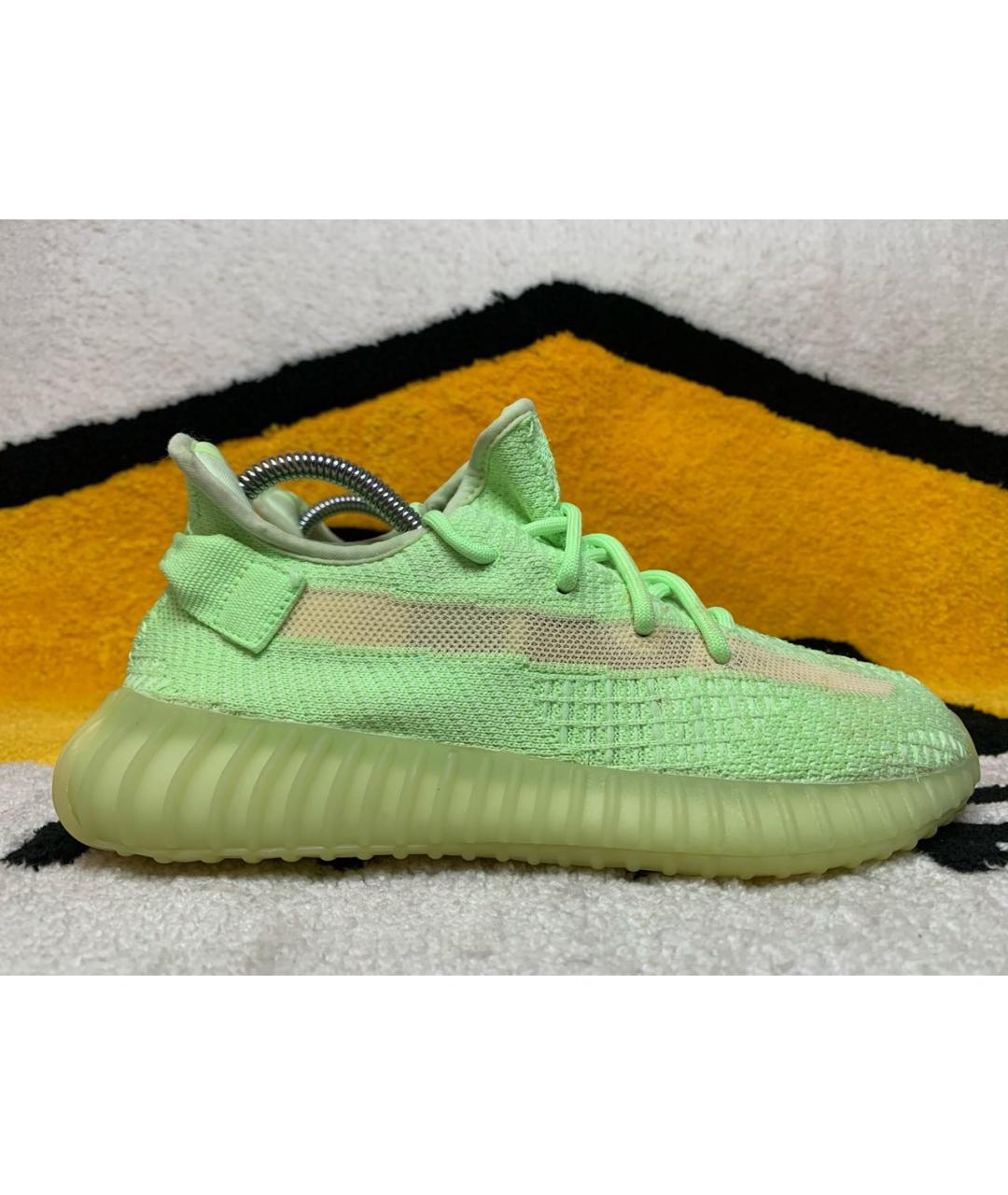 ADIDAS YEEZY Салатовые кроссовки, фото 9