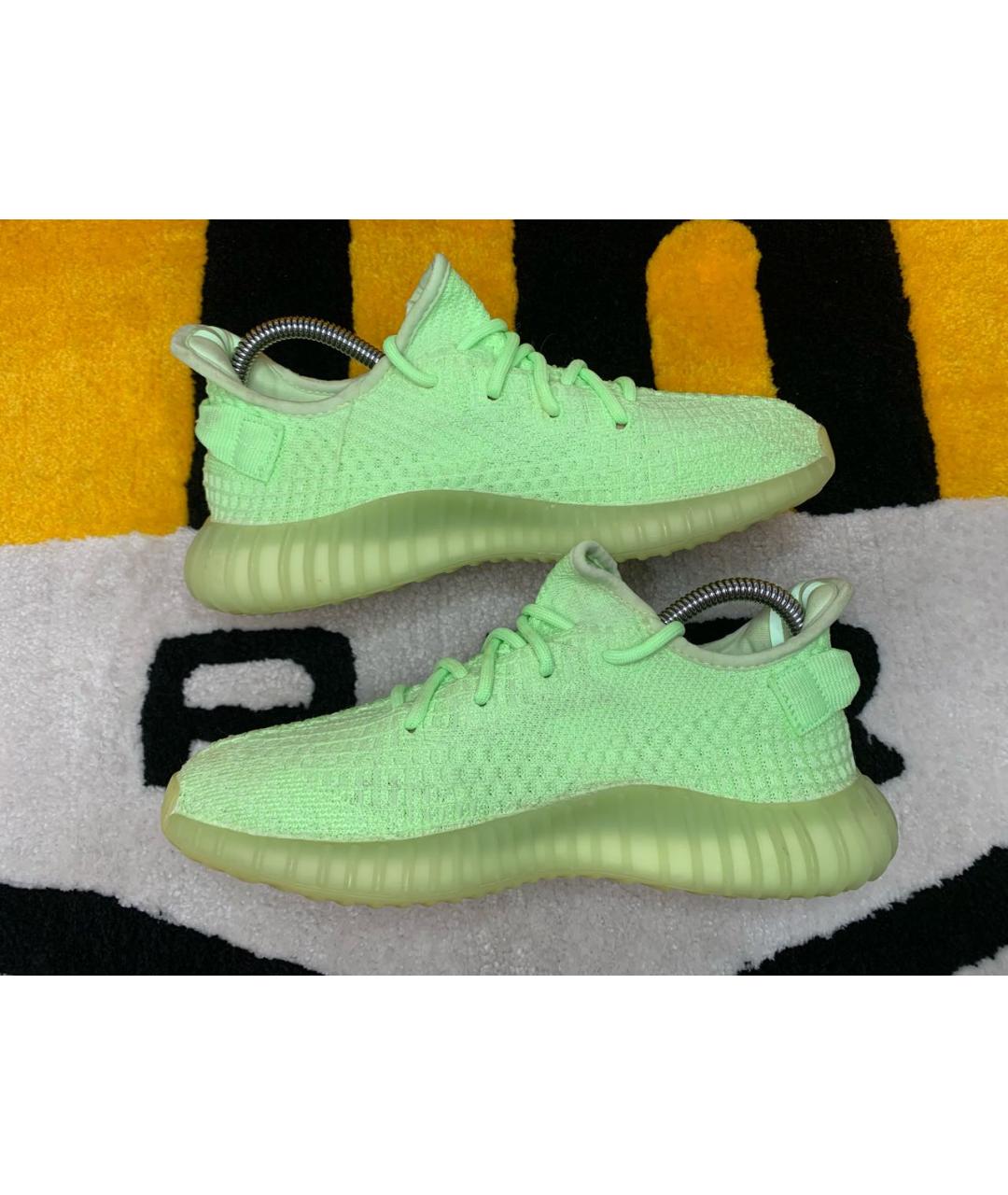 ADIDAS YEEZY Салатовые кроссовки, фото 5