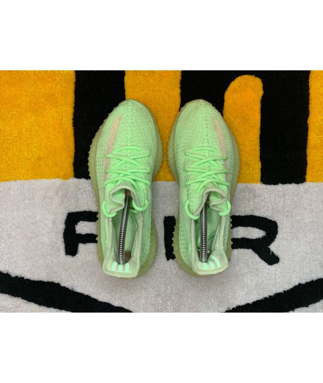 ADIDAS YEEZY Салатовые кроссовки, фото 3