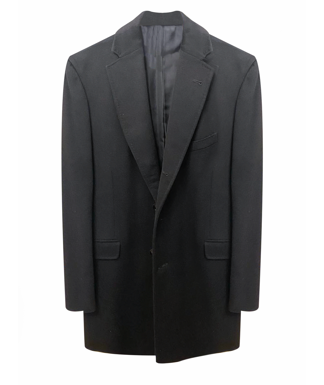 PAL ZILERI Черное шерстяное пальто, фото 1