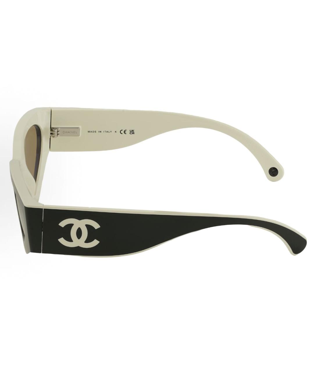 CHANEL Пластиковые солнцезащитные очки, фото 3