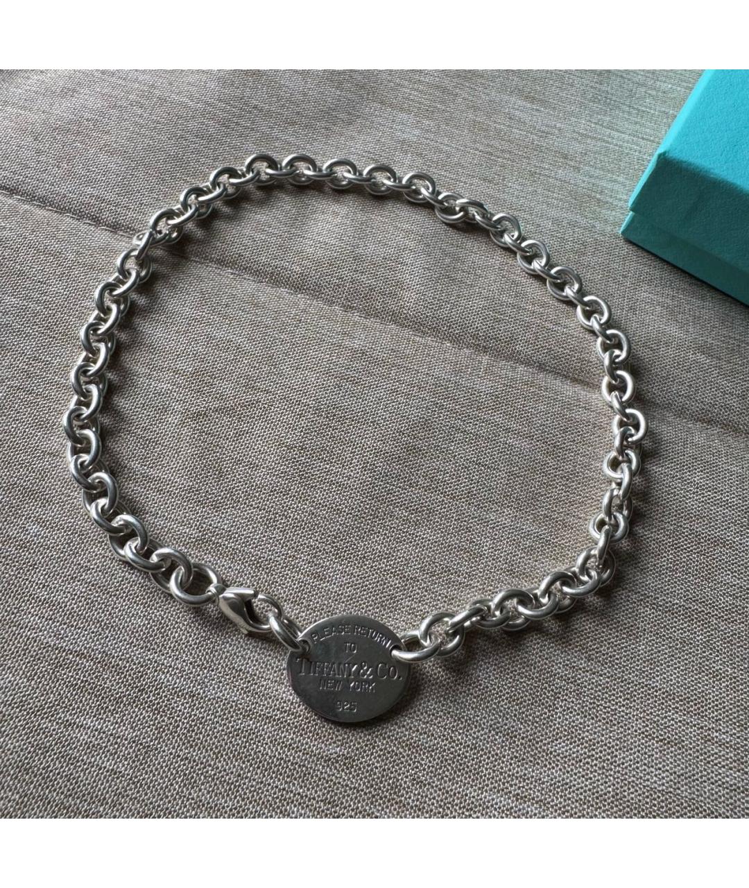 TIFFANY&CO Серебряная серебряная подвеска, фото 3