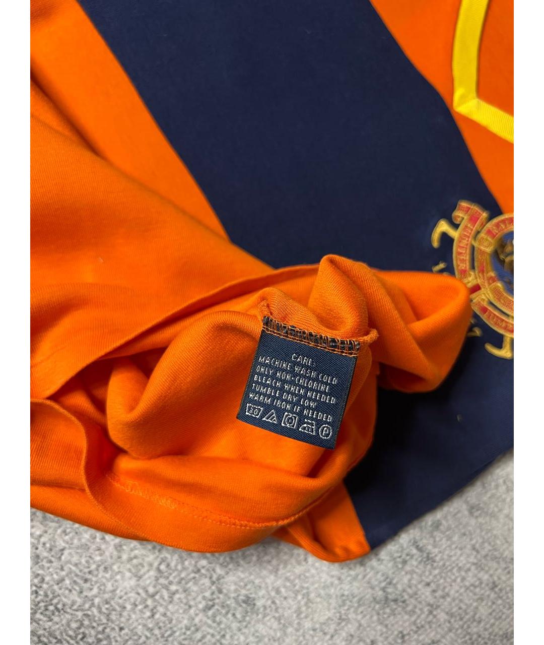 RALPH LAUREN Мульти хлопковая футболка, фото 6
