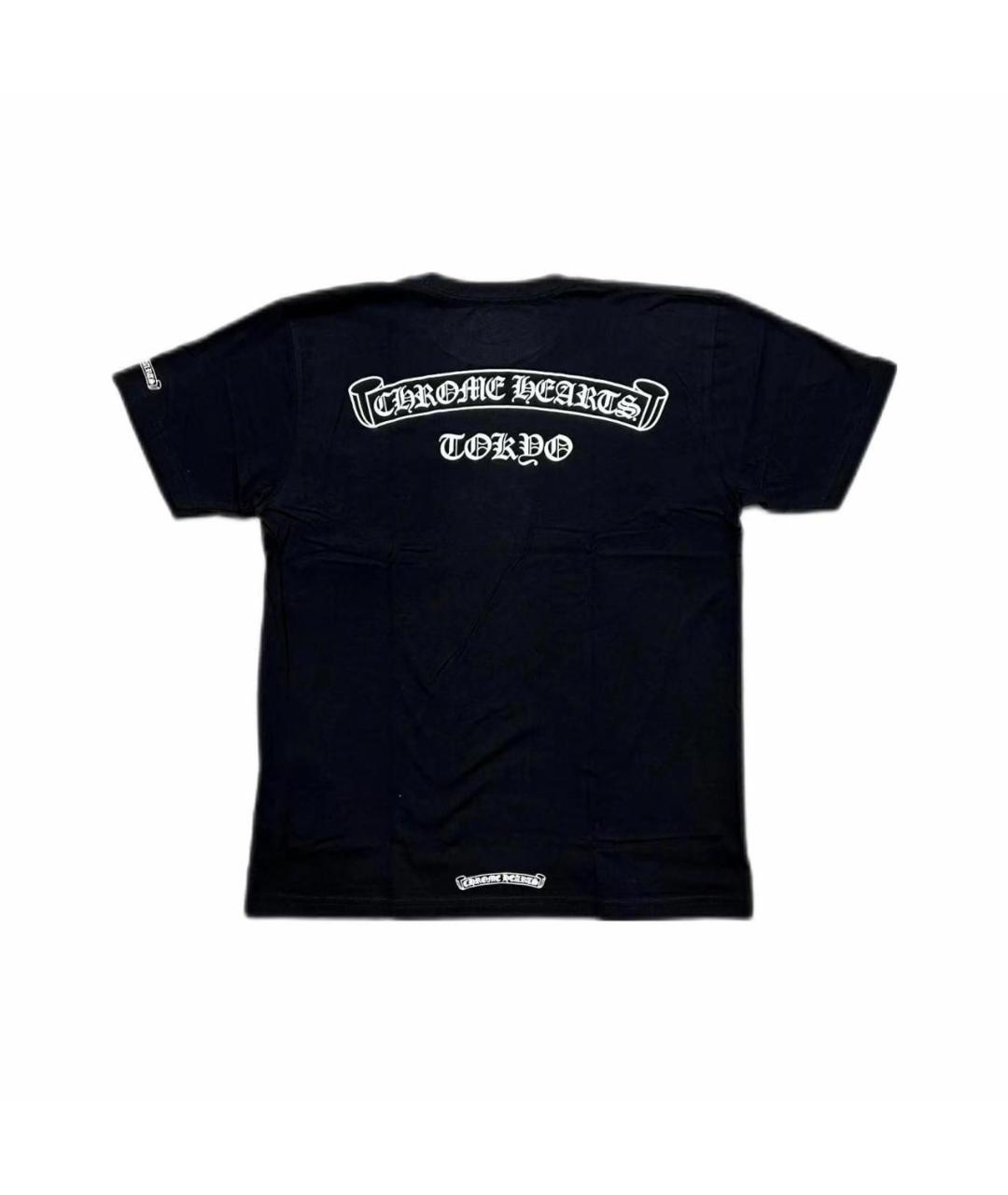 CHROME HEARTS Черная футболка, фото 2