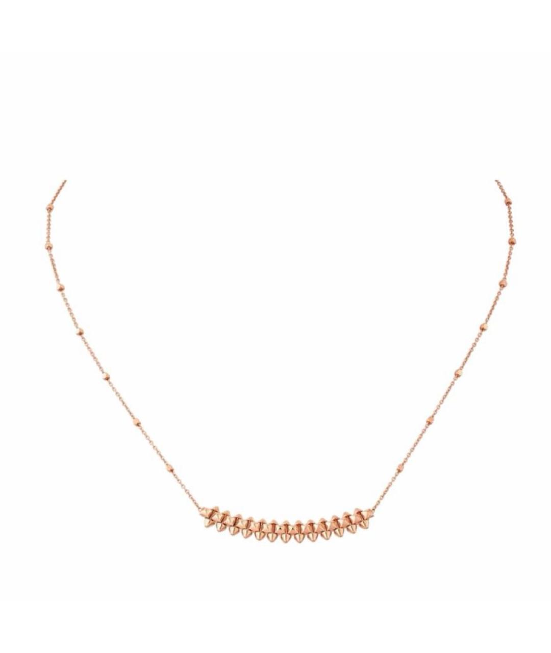 CARTIER Золотое колье из розового золота, фото 1