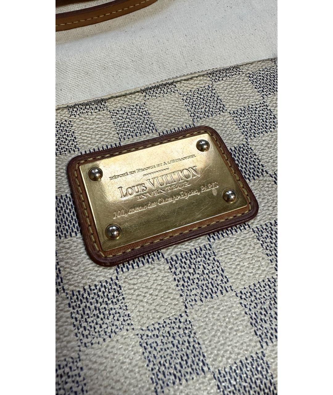 LOUIS VUITTON Бежевая сумка с короткими ручками, фото 3