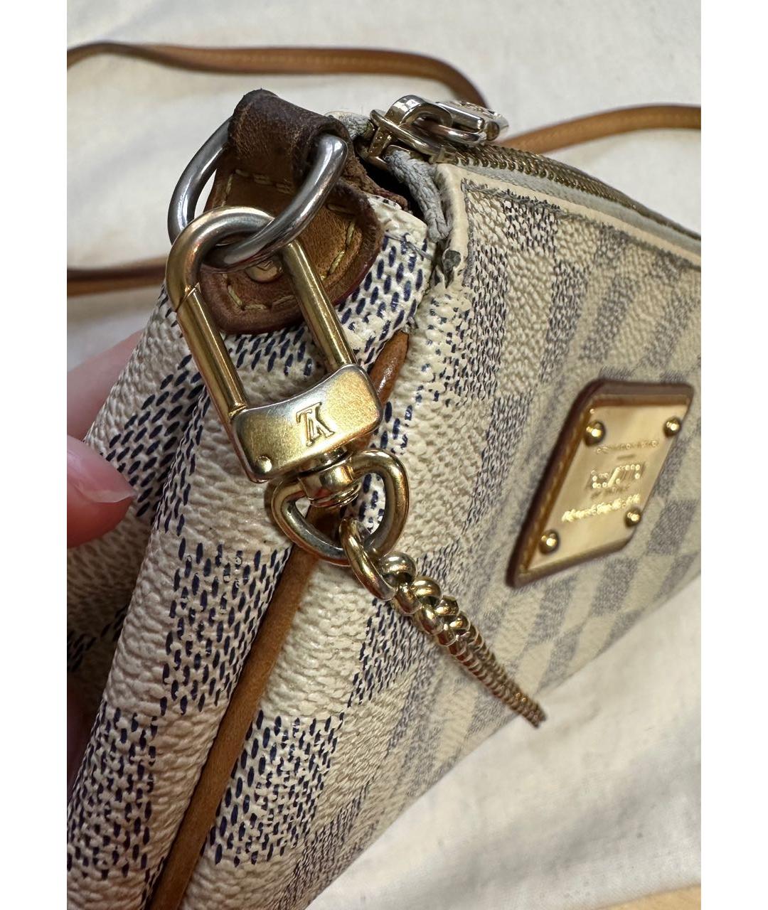 LOUIS VUITTON Бежевая сумка с короткими ручками, фото 4