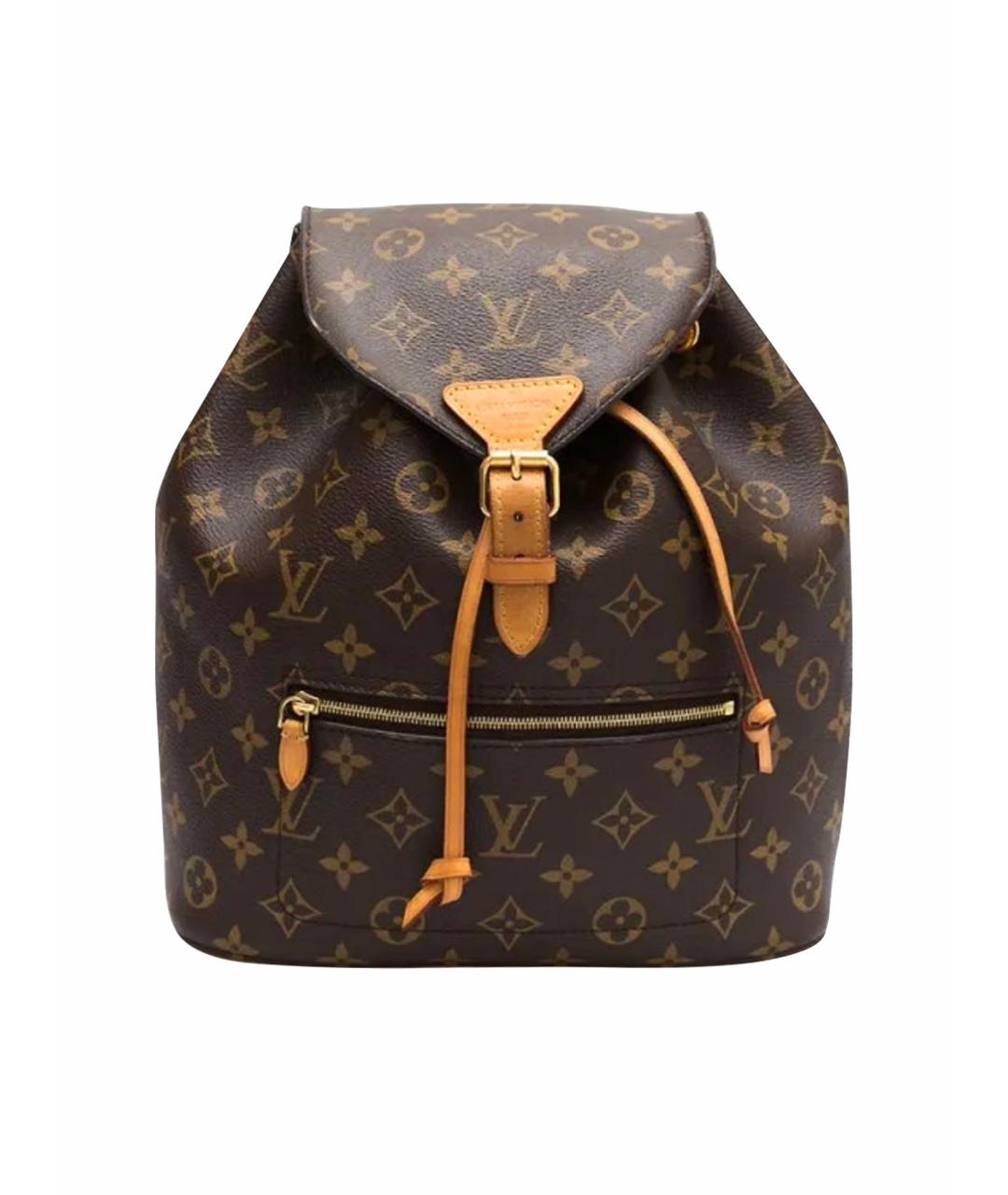 LOUIS VUITTON Коричневый рюкзак, фото 1