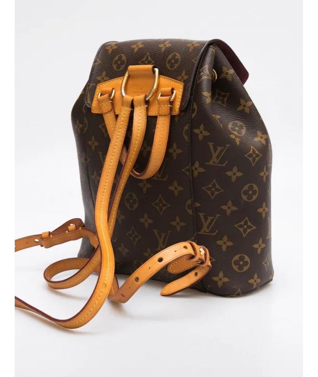 LOUIS VUITTON Коричневый рюкзак, фото 2