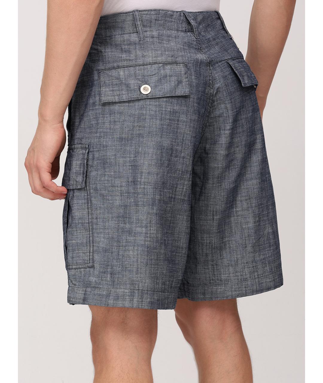 CP COMPANY Синие хлопковые шорты, фото 2