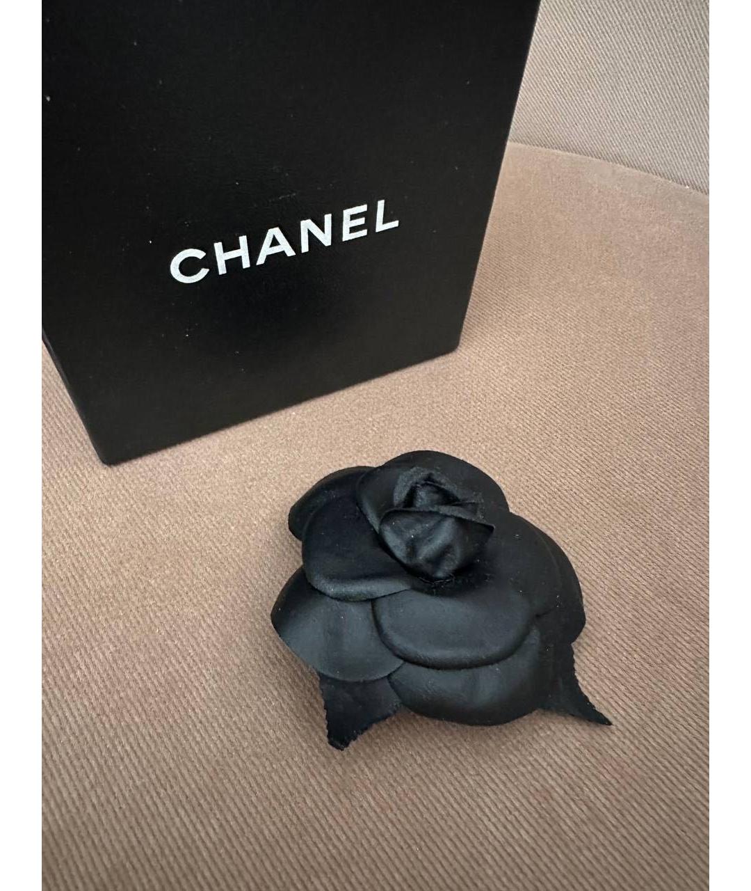 CHANEL Черная булавка / брошь, фото 3