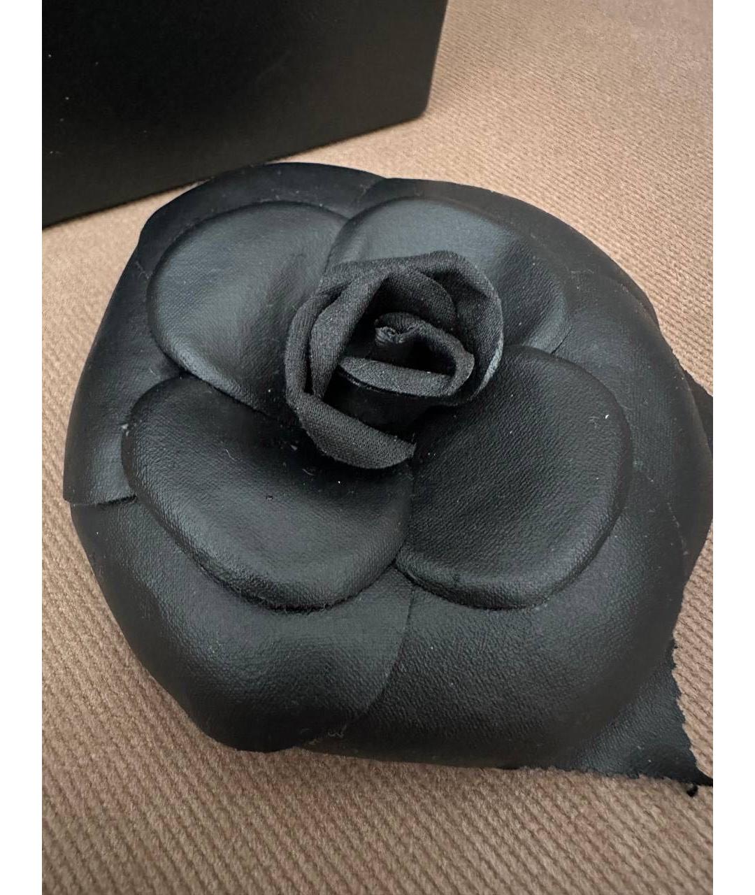 CHANEL Черная булавка / брошь, фото 6