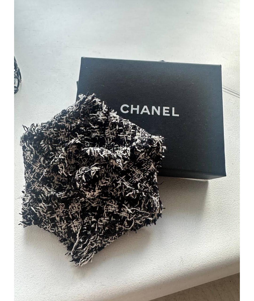 CHANEL Черная булавка / брошь, фото 2