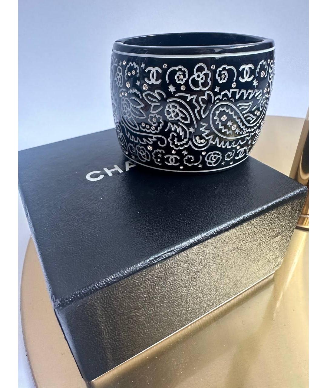 CHANEL Черный браслет, фото 3