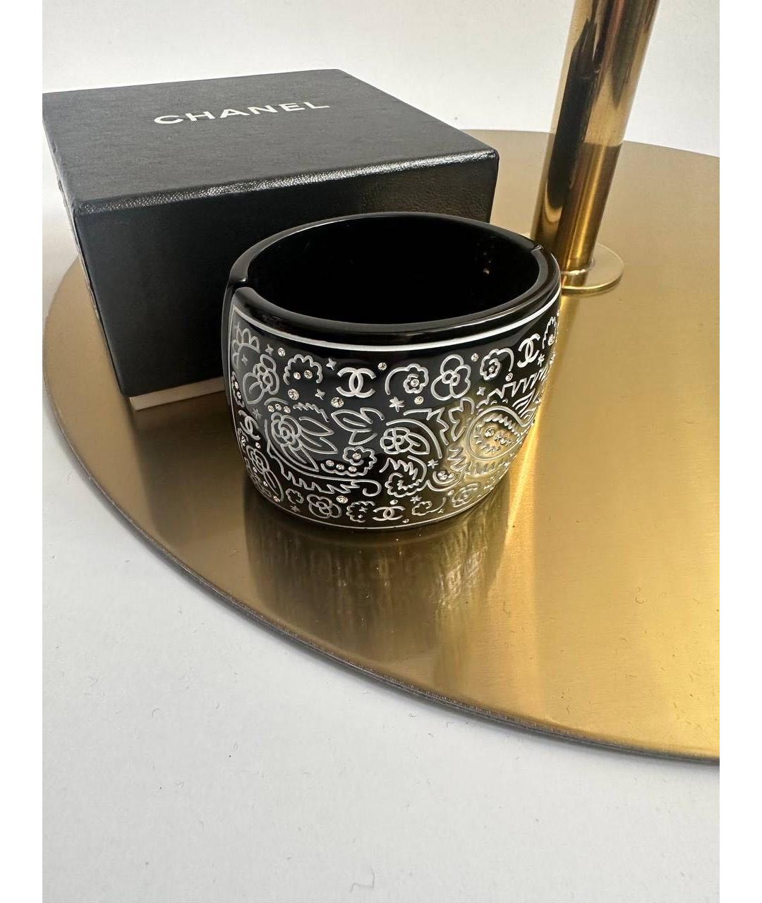 CHANEL Черный браслет, фото 2