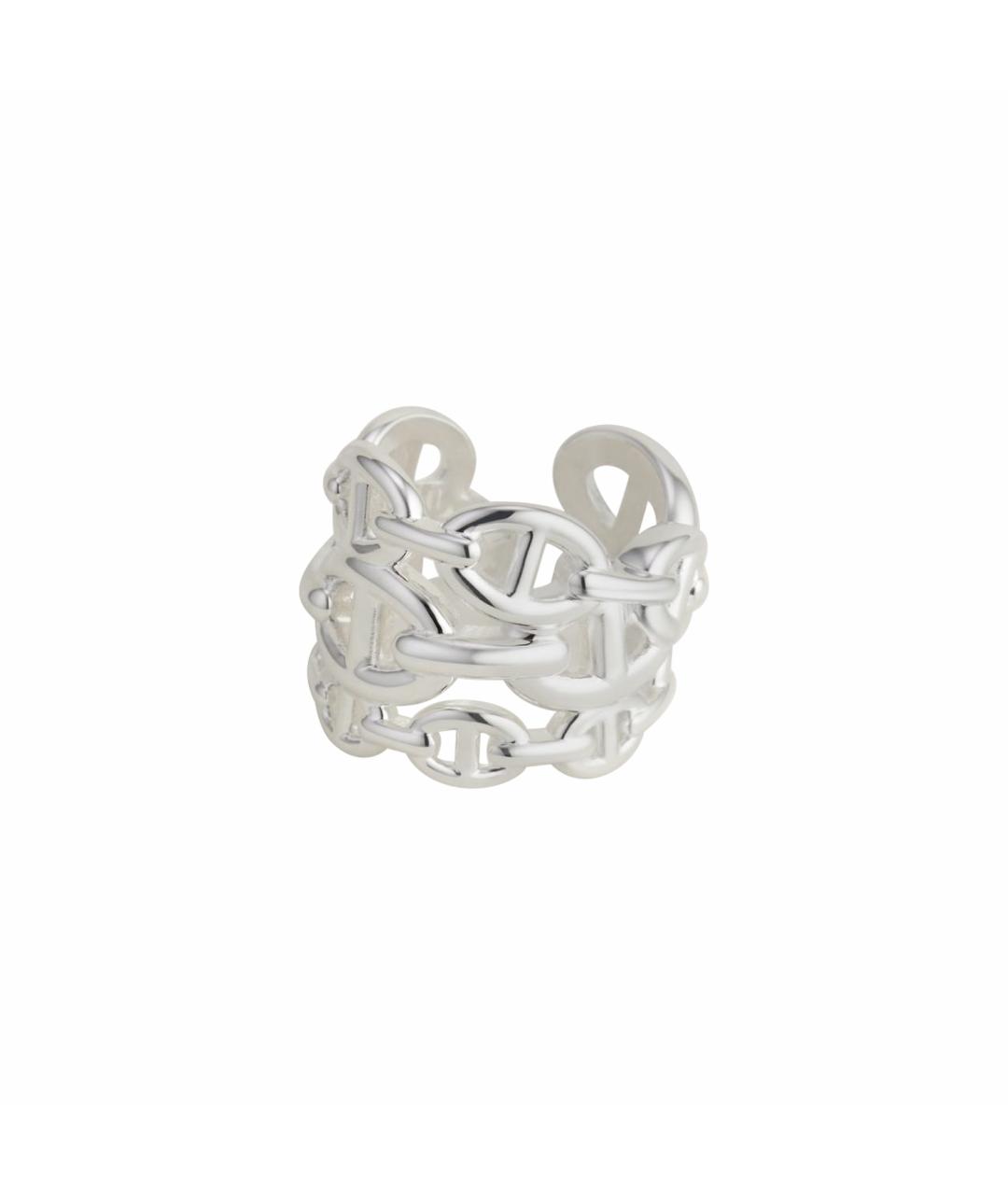HERMES Серебряное кольцо, фото 1