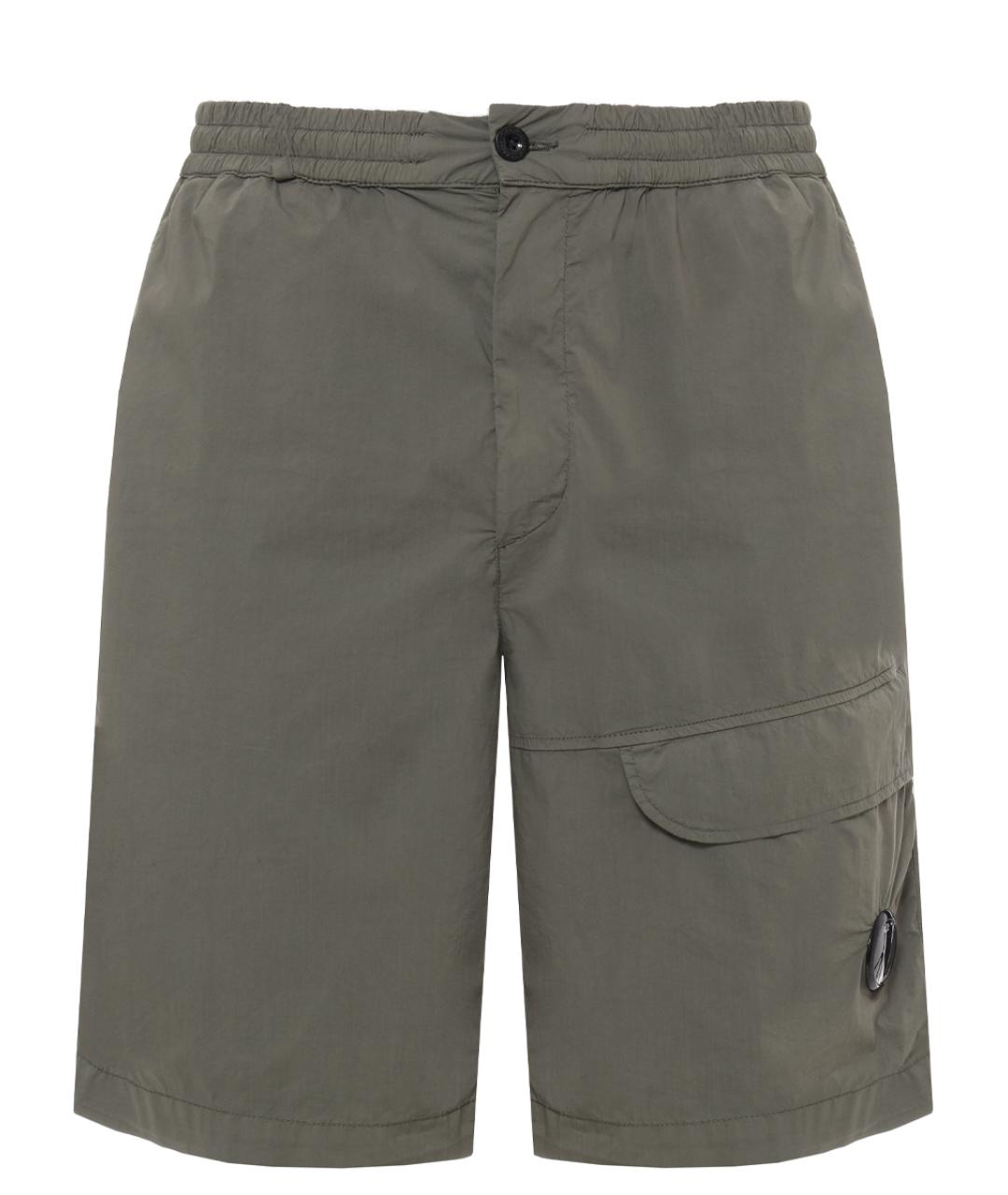CP COMPANY Зеленые хлопковые шорты, фото 1