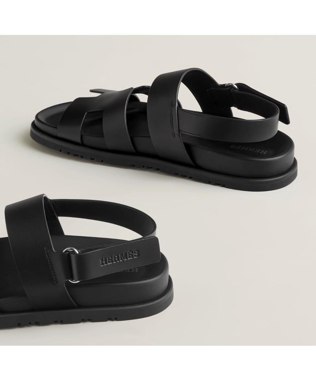 HERMES Кожаные сандалии, фото 5