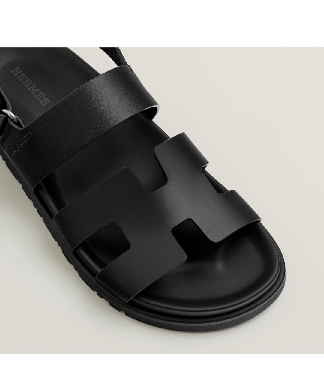 HERMES Кожаные сандалии, фото 3