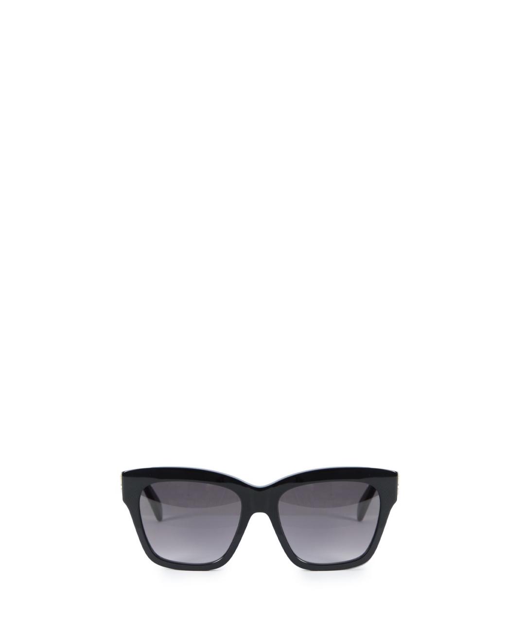 CELINE Черные пластиковые солнцезащитные очки, фото 1