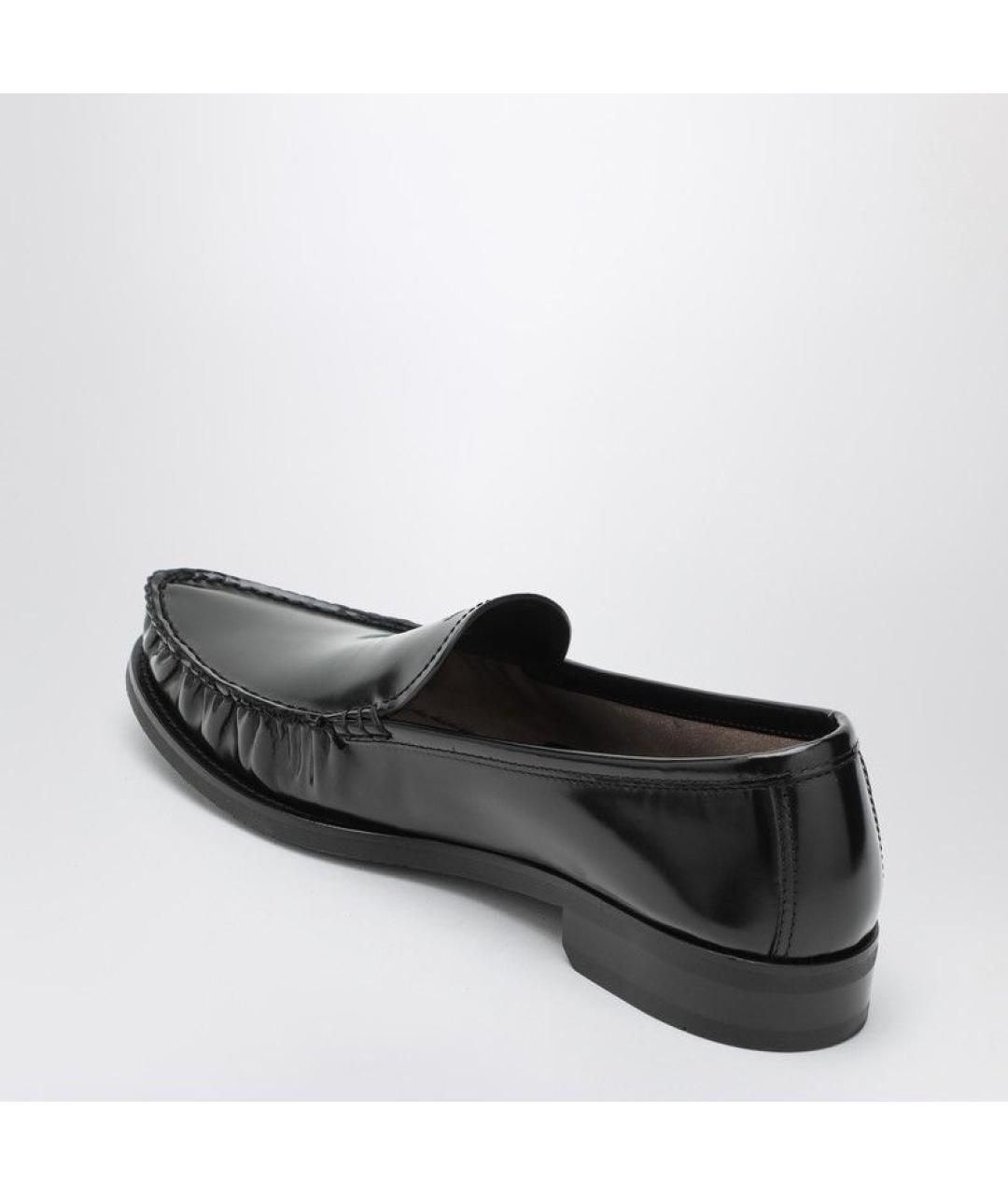 PRADA Черные кожаные лоферы, фото 3