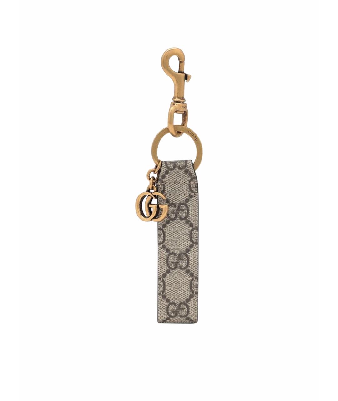 GUCCI Бежевый брелок, фото 1