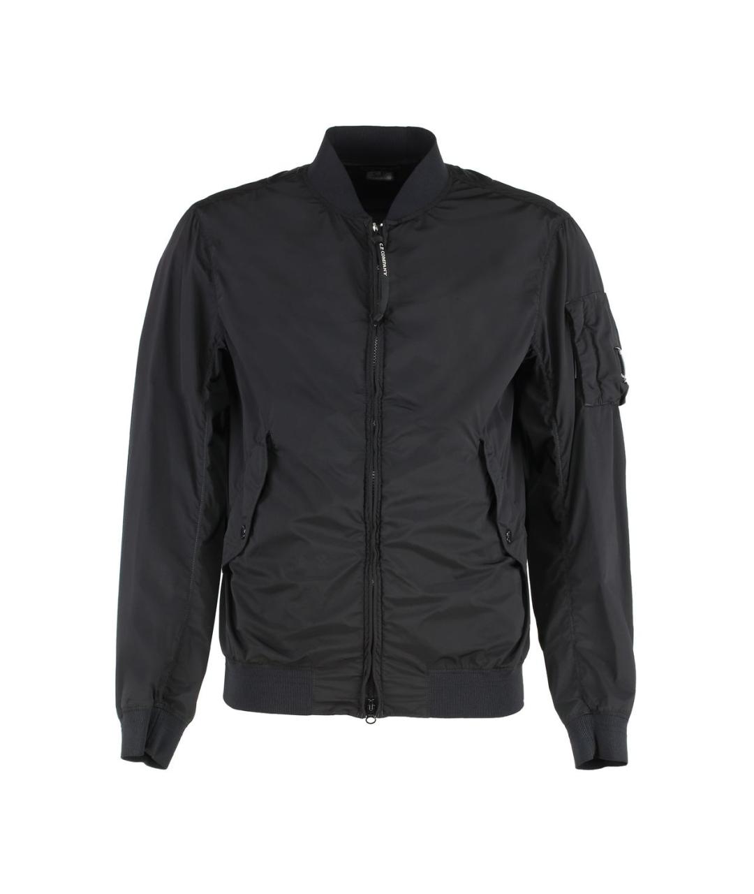 CP COMPANY Черная полиамидовая куртка, фото 1