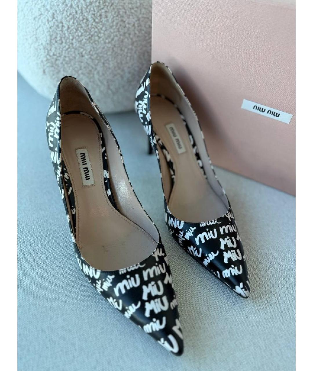 MIU MIU Черные туфли, фото 5