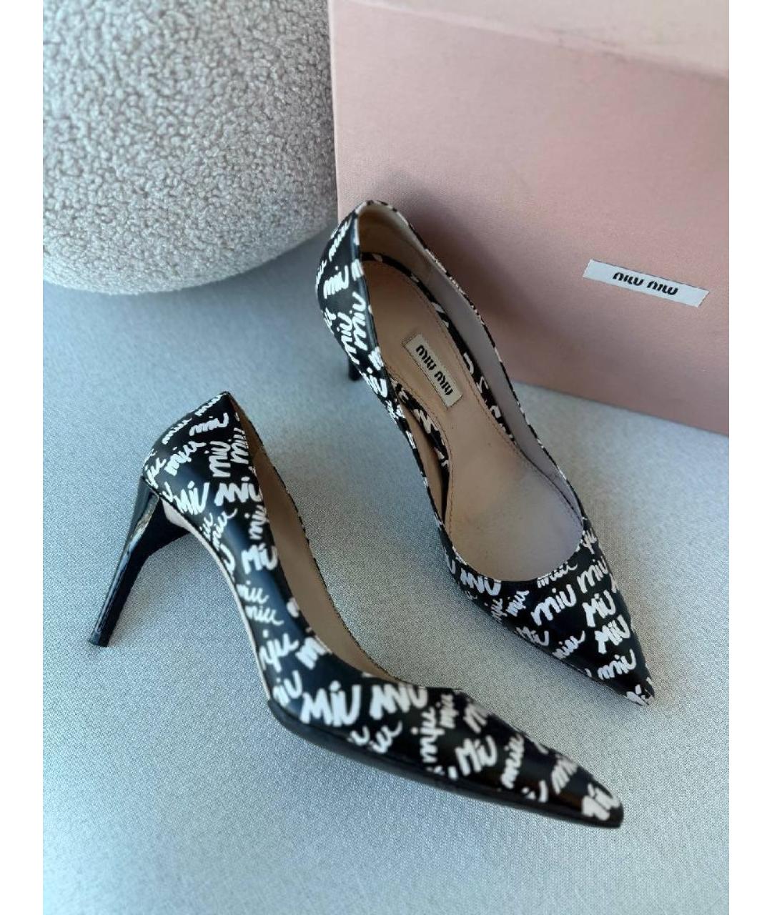 MIU MIU Черные туфли, фото 6