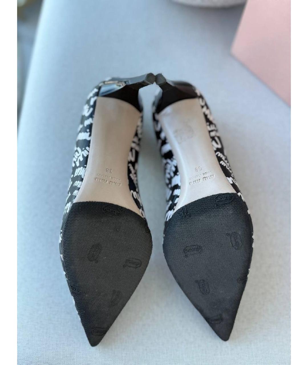 MIU MIU Черные туфли, фото 4