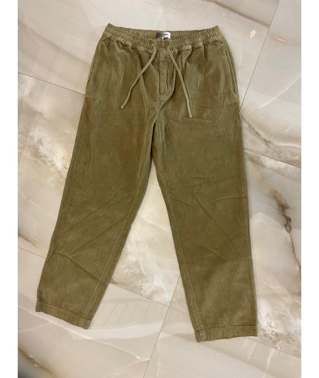 ISABEL MARANT Хаки прямые джинсы, фото 8