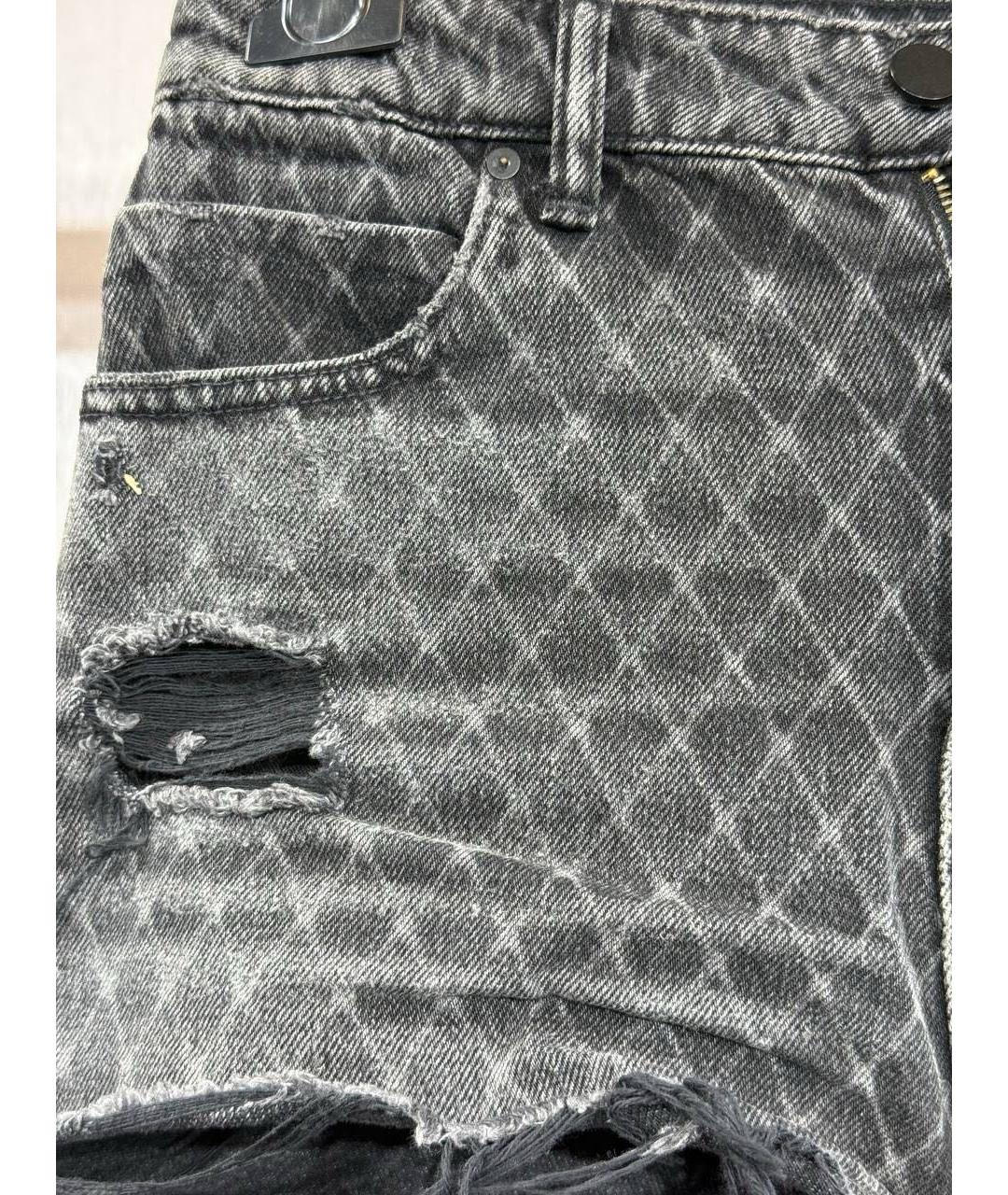 ALEXANDER WANG Серые деним шорты, фото 4