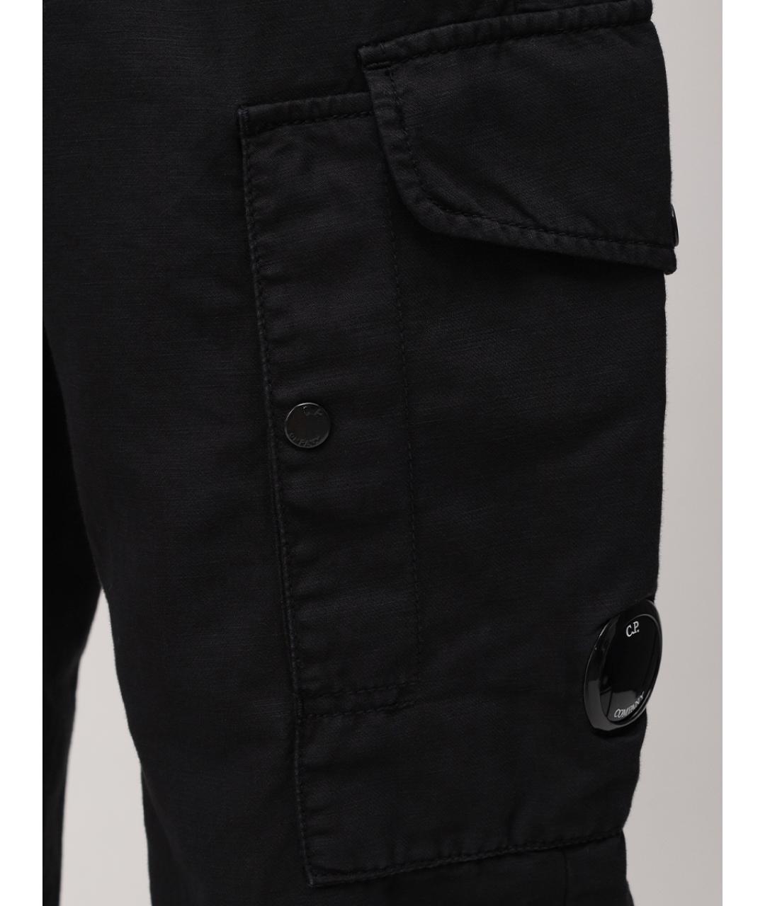 CP COMPANY Черные брюки чинос, фото 5