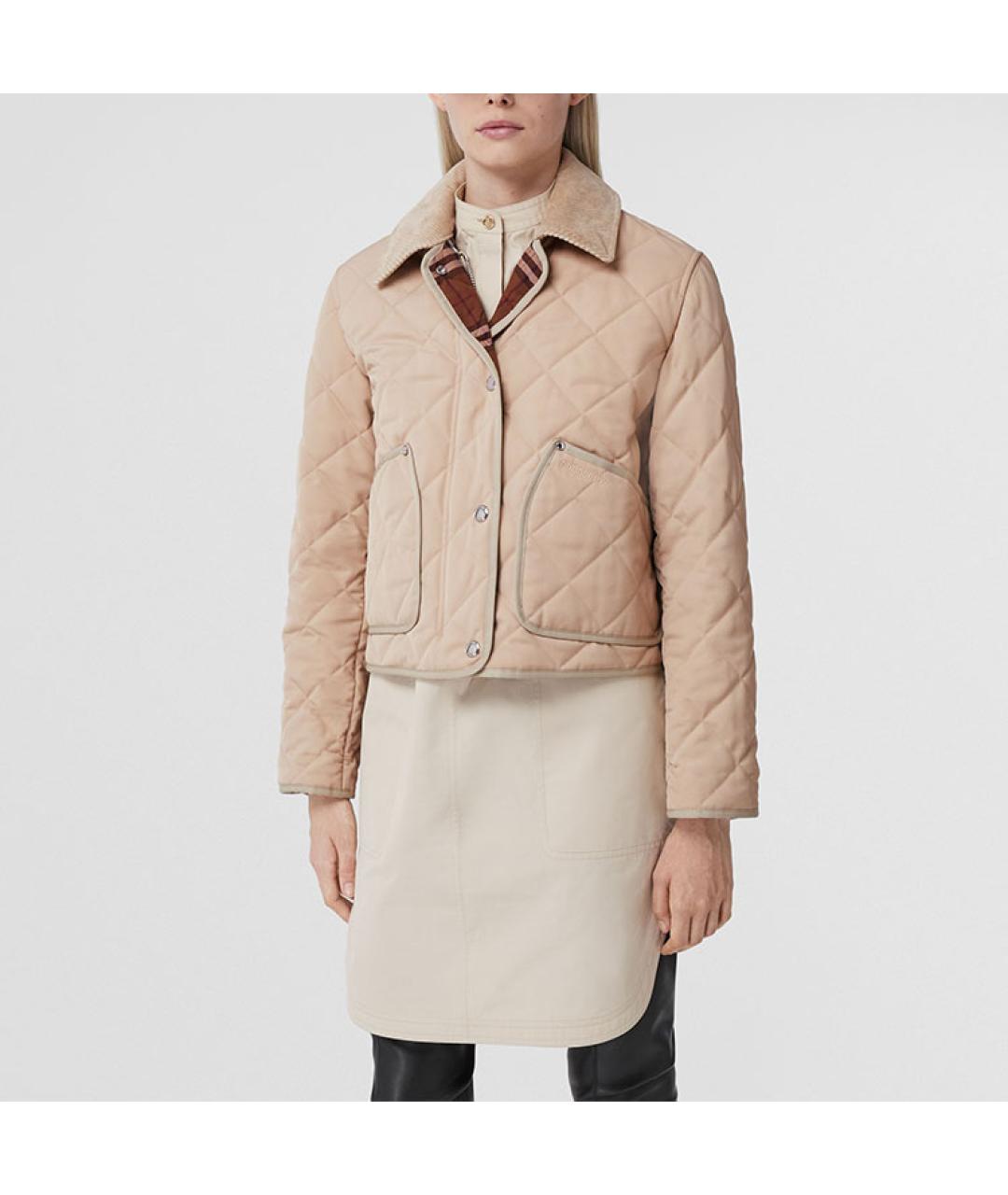 BURBERRY Бежевая куртка, фото 7